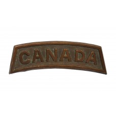 WW1 Canadian Infantry (CANADA) Shoulder Title (RODEN BROS TORONTO 1915)