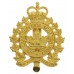 Canadian Lake Superior Scottish Regiment Cap Badge - Queen's Crown