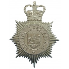 Bristol Constabulary Helmet Plate - Queen's Crown