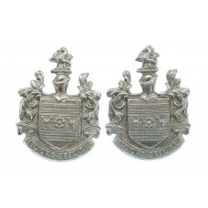 Pair of Eastbourne Borough Police Collar Badges