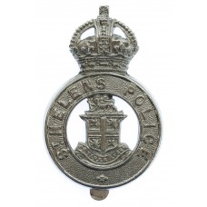 St. Helens Police Cap Badge - King's Crown