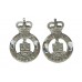 Pair of Blackburn Borough Police Collar Badges - Queen's Crown