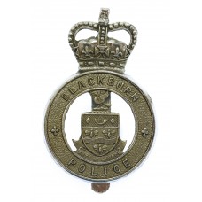 Blackburn Borough Police Cap Badge - Queen's Crown