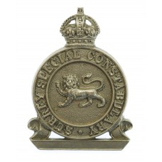 Surrey Special Constabulary Cap Badge - King's Crown