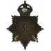 Cheshire Constabulary Night Helmet Plate - King's Crown