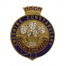 Cheshire Constabulary Special Constable Enamelled Lapel Badge