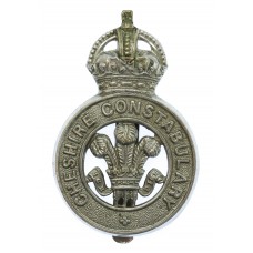 Cheshire Constabulary Cap Badge - King's Crown