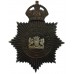 Carlisle City Police Night Helmet Plate - King's Crown