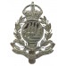 . Hong Kong Police Chrome Cap Badge - King's Crown
