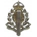 Hong Kong Police Chrome Cap Badge - King's Crown