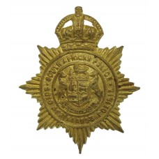 South African Police Cap Badge - King's Crown (Post 1926)