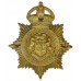 South African Police Helmet Plate - King's Crown (c.1931-1957)