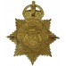 South African Police Helmet Plate - King's Crown (c.1926-31)