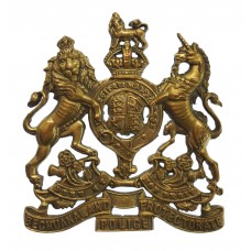 Bechuanaland Protectorate Police Cap Badge - King's Crown (c.1934-1952)