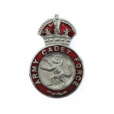 Army Cadet Force (A.C.F.) Enamelled Lapel Badge - King's Crown