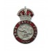 Army Cadet Force (A.C.F.) Enamelled Lapel Badge - King's Crown