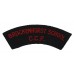 Brockenhurst School C.C.F. (BROCKENHURST SCHOOL/C.C.F.) Cloth Shoulder Title