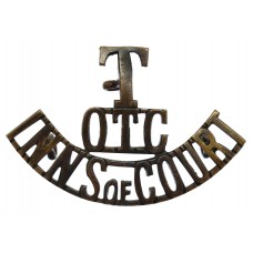 Inns of Court O.T.C. (T/O.T.C./INNS OF COURT) Shoulder Title