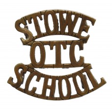 Stowe School, Buckinghamshire O.T.C. (STOWE/O.T.C./SCHOOL) Shoulder Title