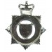 Manchester & Salford Police Senior Officer's Enamelled Cap Badge - Queen's Crown