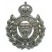 Leeds City Police Wreath Cap Badge - King's Crown