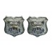 Pair of Leeds City Police Collar Badges