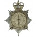 Wallasey Borough Police Helmet Plate - Queen's Crown