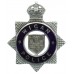 Wigan Borough Police Senior Officer's Enamelled Cap Badge - King's Crown