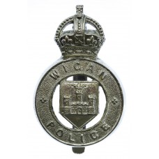 Wigan Borough Police Cap Badge - King's Crown