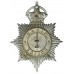 Wigan Borough Police Helmet Plate - King's Crown