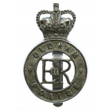 Oldham Borough Police Cap Badge - Queen's Crown