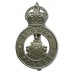 Oldham Borough Police Cap Badge - King's Crown