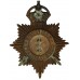 Hampshire Constabulary Night Helmet Plate - King's Crown