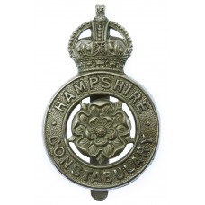 Hampshire Constabulary Cap Badge - King's Crown