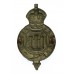Northumberland Constabulary Kepi Badge - King's Crown