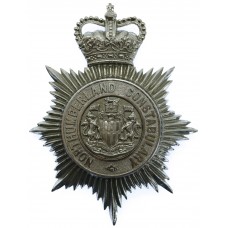 Northumberland Constabulary Helmet Plate - Queen's Crown