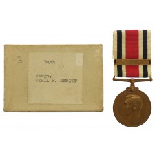 George VI Special Constabulary Medal (Clasp - Long Service, 1948)