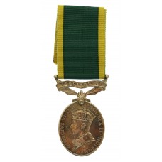 George VI Territorial Efficiency Medal - Cfn. R. Colvin, Royal El