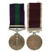 General Service Medal (Clasp - Near East) and Long Service & Good Conduct Medal Pair - Sgt. D. Galloway, Royal Electrical & Mechanical Engineers