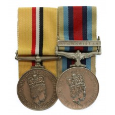 Iraq Medal and OSM Afghanistan Medal Pair - L.Cpl. C. Gibson, Royal Logistic Corps