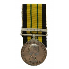 Africa General Service Medal (Clasp - Kenya) - Cfn. W.B. Watson, 