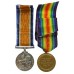 WW1 British War & Victory Medal Pair - Pte. G. Maggs, Royal Welsh Fusiliers