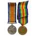 WW1 British War & Victory Medal Pair - Pte. G. Maggs, Royal Welsh Fusiliers