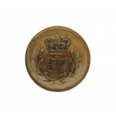 Victorian Pre 1881 37th (North Hampshire) Regiment of Foot Officer's Button (19mm)