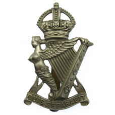 Royal Ulster Rifles (R.U.R.) Cap Badge - King's Crown