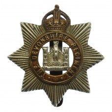 Devonshire Regiment Cap Badge - King's Crown