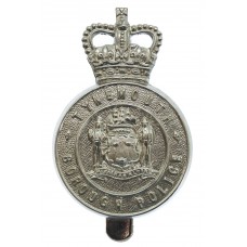 Tynemouth Borough Police Cap Badge - Queen's Crown