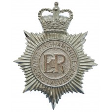 Nottinghamshire Constabulary Helmet Plate - Queen's Crown