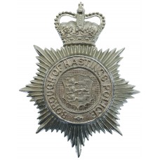 Hastings Borough Police Helmet Plate - Queen's Crown