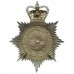 Hastings Borough Police Helmet Plate - Queen's Crown